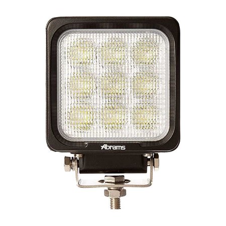 ABRAMS 4" Heavy Duty Series 9 LED 27W 2160LM LED Work Light HDS-27